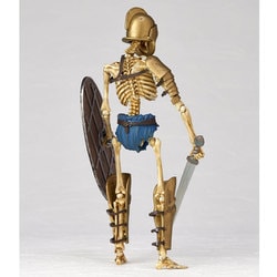 Amazon.co.jp: 海洋堂 タケヤ式自在置物 骸骨武者 着彩 約150mm
