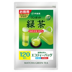ワンポット 抹茶入り緑茶 ティーバッグ 2.5g×120袋 お得用 [ティーバッグ]