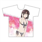 冴えない彼女の育てかた Fine 描き下ろしフルグラフィックTシャツ 加藤恵/水着 Mサイズ [キャラクターグッズ]