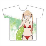 冴えない彼女の育てかた Fine 描き下ろしフルグラフィックTシャツ 澤村・スペンサー・英梨々/水着 Lサイズ [キャラクターグッズ]