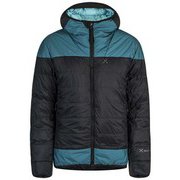 SUMMIT DUVET WOMAN MJAD18W 9051 ブラック/ブルーグリーン Sサイズ [アウトドア ダウンウェア レディース]