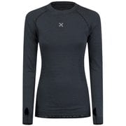 SEAMLESS WARM MAGLIA WOMAN 86 スティールブルー MMGX80W Sサイズ [アウトドア アンダーウェア レディース]