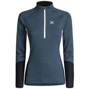 THERMIC 3 MAGLIA WOMAN MMZP59W 86 スティールブルー Sサイズ [アウトドア カットソー レディース]