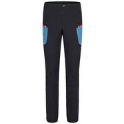 SKI STYLE -5 CM PANTS MPLK04X- 9083 ブラック/ペールブルー Mサイズ [アウトドア パンツ メンズ]