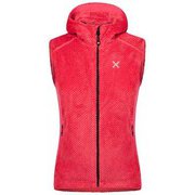 SOFTPILE HOODY VEST WOMAN MVVP81W 04 ピンク Mサイズ [アウトドア フリース レディース]