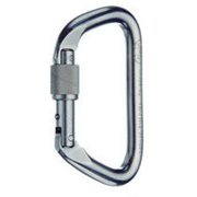 ラージ・ステンレス・ロッキングD NFPA24001 シルバー [カラビナ・クイックドロー]