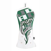 JGHC9992D-02 [Chain block Tribal series ヘッドカバー ドライバー用 460cc対応 ホワイトエンペラーグリーン]