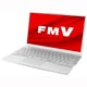 ノートパソコン LIFEBOOK UHシリーズ/13.3型ワイド/Ryzen7 4700U/メモリ 8GB/SSD 256GB/Windows 10 Home 64ビット/Office Home and Business 2019/シルバーホワイト FMVU75E3W