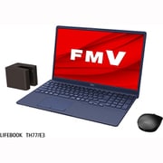 ノートパソコン/FMV LIFEBOOK THシリーズ/15.6型ワイド/Core i7/メモリ 8GB/SSD 512GB/Windows 10 Home/Office Home ＆ Business 2019/インディゴブルー FMVT77E3L