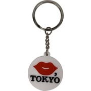KISS TOKYO ラバーキーホルダー 赤