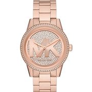 腕時計 マイケルコース Ritz メンズ/レディース PGSSバンド 41mm 並行輸入品 2年保証 MK6863