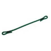 エボ用ダブルステッチロープブリッジ 10mm 1本 TB0205 GR/OL 50cm [ワーク＆レスキューギア]