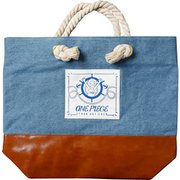 ONE PIECE でこでこデニム 帆布トートバッグ [キャラクターグッズ]