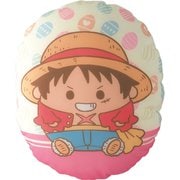 ONE PIECE 麦たまの一味 たまご型クッション ルフィ&チョッパー [キャラクターグッズ]