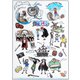ONE PIECE GraffArt ワンピース クリアファイル 第1弾 [キャラクターグッズ]