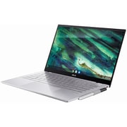 ASUS Chromebook Flipシリーズ 14型/Core i3-10110U/メモリ 8GB/SSD 128GB/Chrome OS/エアロジェルホワイト C436FA-E10161