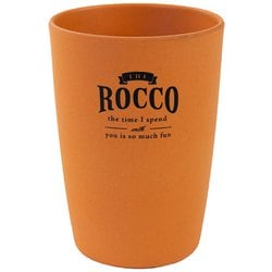 アウトドア 竹素材 マグカップ ROCCO Bamboo（バンブー） タンブラー オレンジ K04-8108
