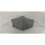 着る保湿クリームWガーゼマスク グレーM 1P(女性～男性)