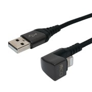 Lightningケーブル U字コネクタ ブラック 1m SLC-U10/BK