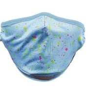 18076 FYDELITY- Face Mask： Splatter Blue