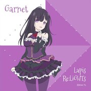ラピスリライツ ガーネット ハンカチ [キャラクターグッズ]