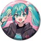 初音ミクシリーズ BIG缶バッジ 初音ミク 描き下ろしイラスト使用 [キャラクターグッズ]