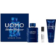 フェラガモ ウォモ アーバンフィール 2020年コフレセット（オードトワレ 100ml＋10ml/シャワージェル 100ml） [フレグランス]