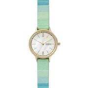 ANITA レディース 30mm レザーバンド/ブルーグラデーション 並行輸入品 2年保証 SKW2905