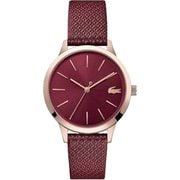 腕時計 レディース 36mm レザーバンド/レッド＜並行輸入品＞ 2001092