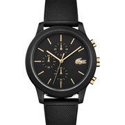 腕時計 メンズ 44mm シリコンバンド/ブラック クロノグラフ＜並行輸入品＞ 2011012
