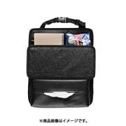7259-08BK [車内収納 シートバックポケット スヌーピーチア 235×29cm ブラック]