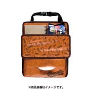 7259-08CA [車内収納 シートバックポケット スヌーピーチア 235×29cm キャメル]