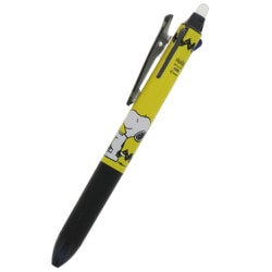 スヌーピー フリクション3色ボールペン スヌーピー プレート付フリクションボール3スリム (PEANUTS75