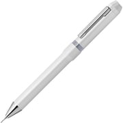 回転式多機能ペン シャーボNu(ニュー) ボール径:0.5mm インク色:2色(黒・赤) シャープペン芯径:0.5mm 本体色:ホワイト トップインシャープ機構搭載 SBS35-W