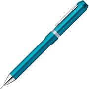 回転式多機能ペン シャーボNu(ニュー) ボール径:0.5mm インク色:2色(黒・赤) シャープペン芯径:0.5mm 本体色:セルリアンブルー トップインシャープ機構搭載 SBS35-CEB