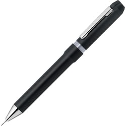 回転式多機能ペン シャーボNu（ニュー） ボール径：0.7mm インク色：2色（黒・赤） シャープペン芯径：0.5mm 本体色：ブラック トップインシャープ機構搭載 SB35-BK