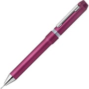 回転式多機能ペン シャーボNu(ニュー) ボール径:0.7mm インク色:2色(黒・赤) シャープペン芯径:0.5mm 本体色:パープル トップインシャープ機構搭載 SB35-PU