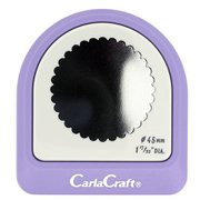 クラフトパンチ メガジャンボ スカロップ（φ45mm） CN45010