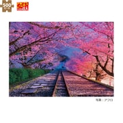 05-123s 日本の風景 桜の蹴上インクライン-京都 [ジグソーパズル めざせ！パズルの達人 500 ピース（完成サイズ：38×53cm）]