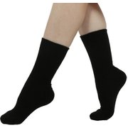 ヒダマリ フジンダブルソックス P82 14 クロ 22-24cm [フィットネス ソックス レディース]
