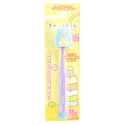 11252 すみっコぐらし マスコット吸盤付き歯ブラシ とかげ [キャラクターグッズ]