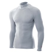 ヒートラブ ロングスリーブモックネック 長袖アンダーシャツ シルバーグレー XL