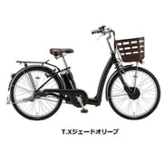 電動アシスト自転車 RAKUTTO（ラクット） 26型 内装3段変速 T.Xジェードオリーブ RK6B41 3P177C0