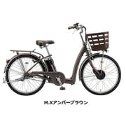 電動アシスト自転車 RAKUTTO（ラクット） 26型 内装3段変速 M.Xアンバーブラウン RK6B41 3P177E0