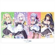 Summer Pockets REFLECTION BLUE ラバーマット 鳴瀬しろは＆久島鴎＆空門蒼＆紬ヴェンダース/メイド [キャラクターグッズ]