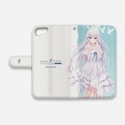 Summer Pockets REFLECTION BLUE 手帳型スマホケース iPhone SE（第2世代）/iPhone 8/iPhone 7用 鳴瀬しろは/ドレス [キャラクターグッズ]