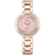 CITIZEN L (シチズン エル) Round Collection (ラウンド コレクション) エコ・ドライブ ダイヤモンドモデル EM0904-58W