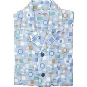 メンズパジャマ Lサイズ ブルー 1716370110701