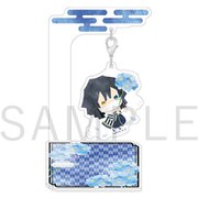 鬼滅の刃 ゆらふわアクリルマスコット 伊黒小芭内 フラワーver. [キャラクターグッズ]
