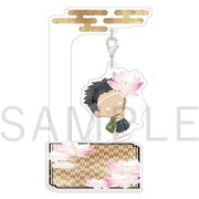 鬼滅の刃 ゆらふわアクリルマスコット 悲鳴嶼行冥 フラワーver. [キャラクターグッズ]